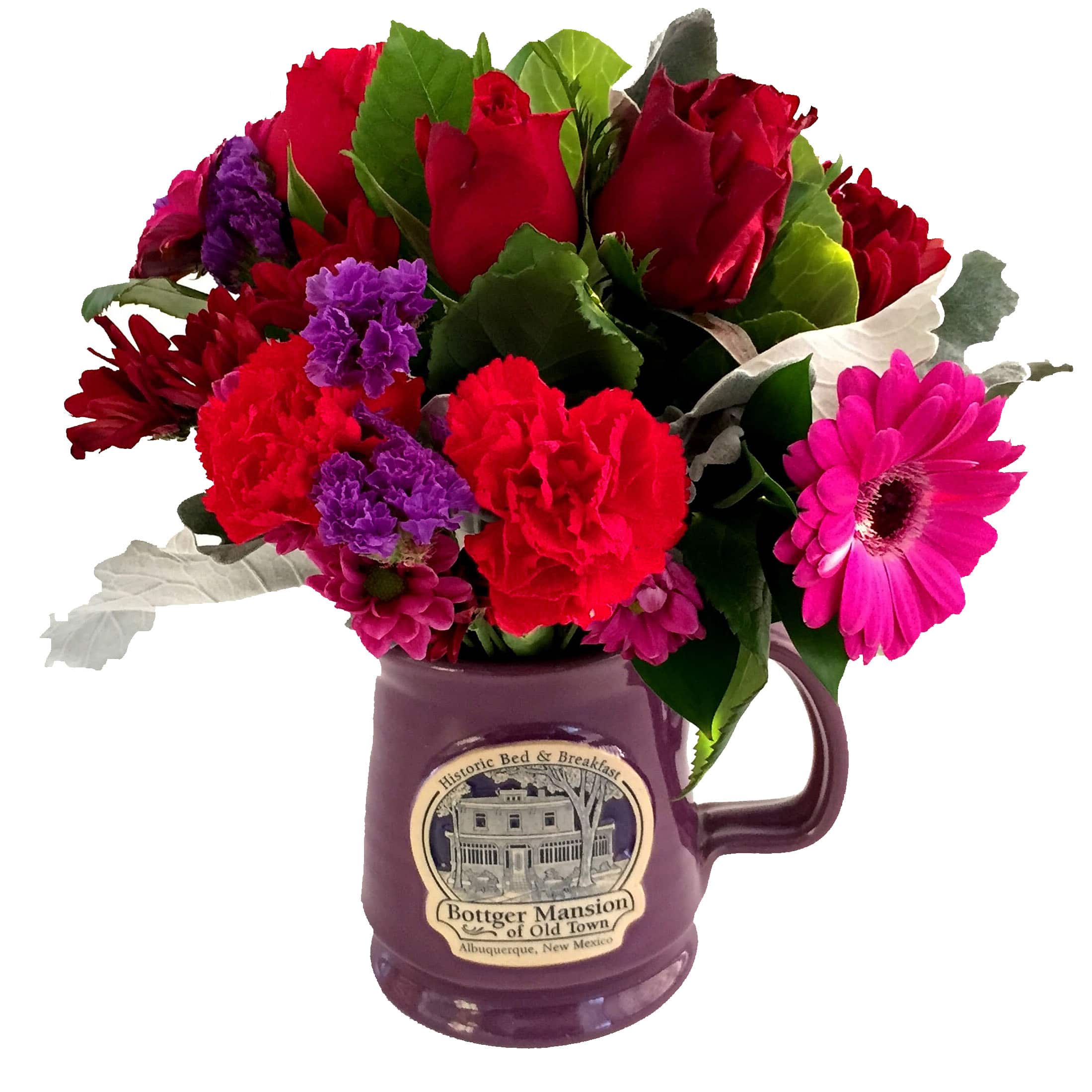 Flowers in flower vase